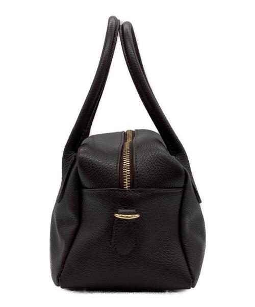 PELLE BORSA（ペレボルサ）PELLE BORSA (ペレボルサ) 2WAYミニボストンバッグ ブラウンの古着・服飾アイテム
