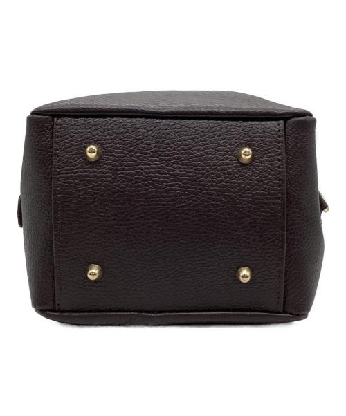 PELLE BORSA（ペレボルサ）PELLE BORSA (ペレボルサ) 2WAYミニボストンバッグ ブラウンの古着・服飾アイテム