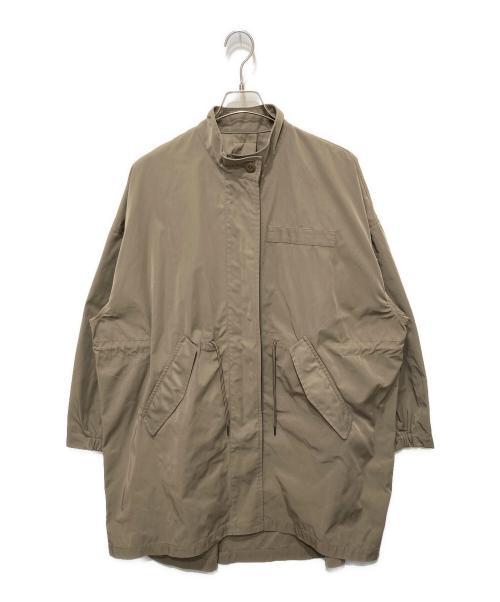 journal standard luxe（ジャーナルスタンダード ラックス）journal standard luxe (ジャーナルスタンダード ラックス) メモリーツイル モッズコート ベージュ サイズ:FREEの古着・服飾アイテム
