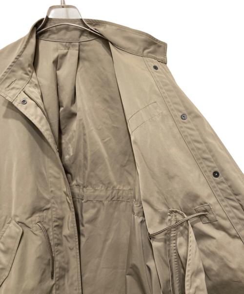 journal standard luxe（ジャーナルスタンダード ラックス）journal standard luxe (ジャーナルスタンダード ラックス) メモリーツイル モッズコート ベージュ サイズ:FREEの古着・服飾アイテム