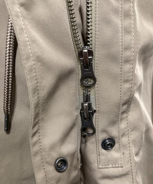 journal standard luxe（ジャーナルスタンダード ラックス）journal standard luxe (ジャーナルスタンダード ラックス) メモリーツイル モッズコート ベージュ サイズ:FREEの古着・服飾アイテム