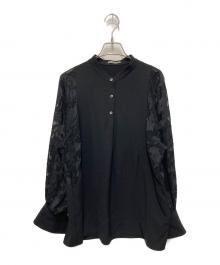 theory luxe（セオリーリュクス）の古着「Marvine Milary Blouse」｜ブラック