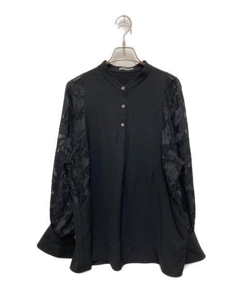 theory luxe（セオリーリュクス）theory luxe (セオリーリュクス) Marvine Milary Blouse ブラック サイズ:40の古着・服飾アイテム
