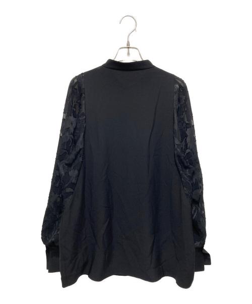theory luxe（セオリーリュクス）theory luxe (セオリーリュクス) Marvine Milary Blouse ブラック サイズ:40の古着・服飾アイテム