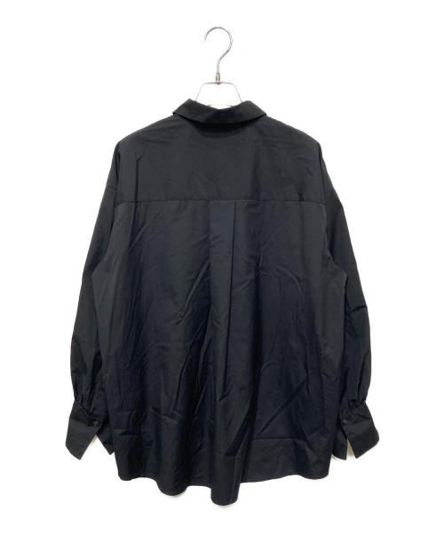 theory luxe（セオリーリュクス）theory luxe (セオリーリュクス) Luxe Cotton Camina Shirt ブラック サイズ:40の古着・服飾アイテム