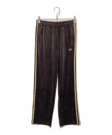 adidas（アディダス）の古着「ファイヤーバード トラックパンツ ベロア」｜ブラウン