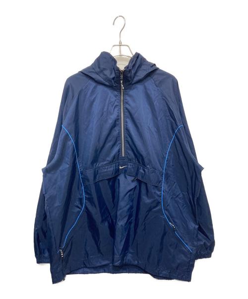 NIKE（ナイキ）NIKE (ナイキ) オールドアノラックパーカー ネイビー サイズ:XXLの古着・服飾アイテム