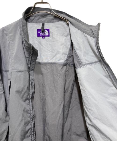 THE NORTHFACE PURPLELABEL（ザ・ノースフェイス パープルレーベル）THE NORTHFACE PURPLELABEL (ザ・ノースフェイス パープルレーベル) ブラッシュドウェザーマウンテンウィンドジャケット グレー サイズ:XLの古着・服飾アイテム