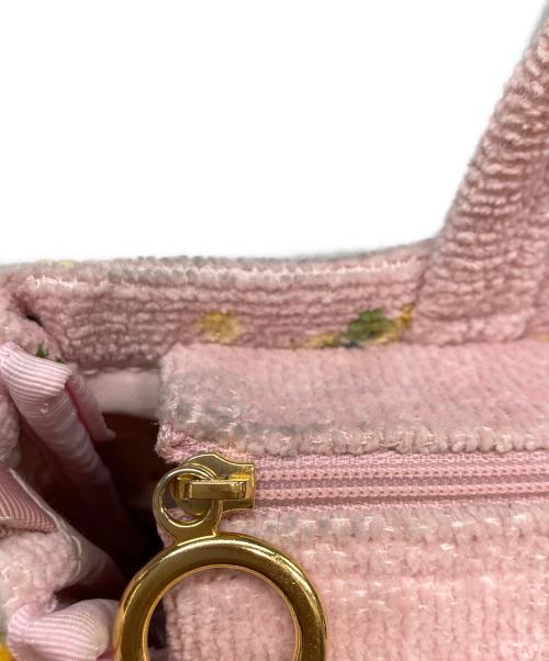 FEILER（フェイラー）FEILER (フェイラー) ミモザソラーレ2WAYショルダーバッグ ピンクの古着・服飾アイテム