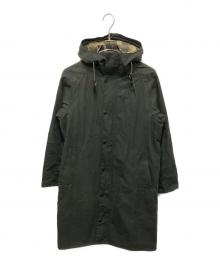 Barbour（バブアー）の古着「フーデッド ハンティング ワックスコート」｜グリーン