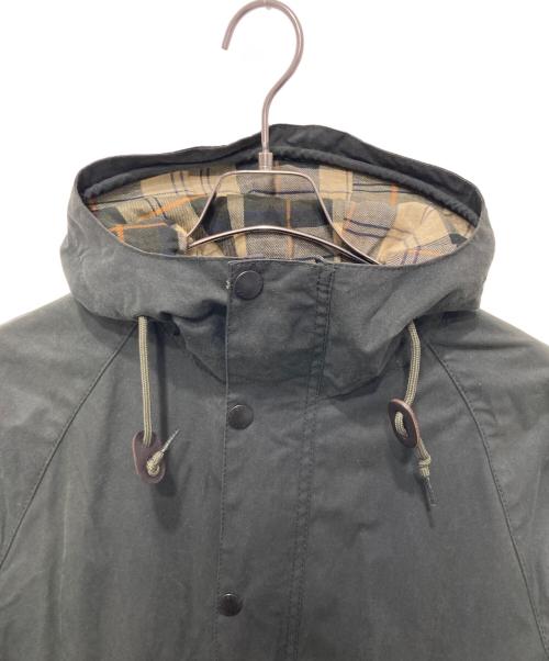 Barbour（バブアー）Barbour (バブアー) フーデッド ハンティング ワックスコート グリーン サイズ:34の古着・服飾アイテム