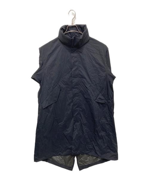nano・universe（ナノ・ユニバース）nano・universe (ナノ・ユニバース) SHIELD PRO モッズコート ブラック サイズ:FREEの古着・服飾アイテム