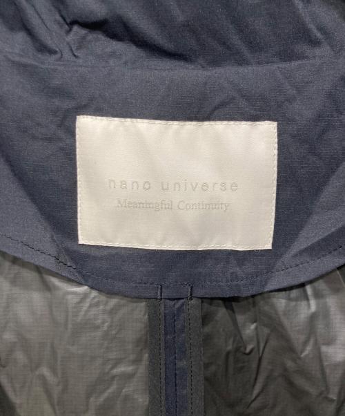 nano・universe（ナノ・ユニバース）nano・universe (ナノ・ユニバース) SHIELD PRO モッズコート ブラック サイズ:FREEの古着・服飾アイテム