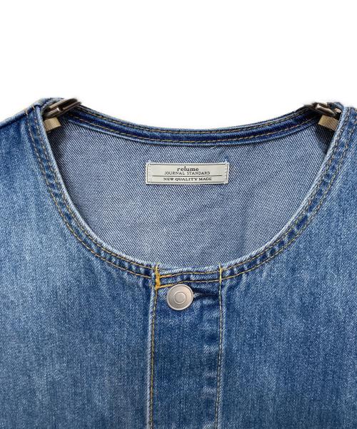 JOURNAL STANDARD relume（ジャーナルスタンダード レリューム）JOURNAL STANDARD relume (ジャーナルスタンダード レリューム) デニムジャケット インディゴ サイズ:FREEの古着・服飾アイテム