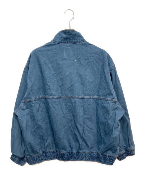 Adam et Rope（アダム エ ロペ）Adam et Rope (アダム エ ロペ) ブリーチデニム ボマージャケット インディゴ サイズ:Lの古着・服飾アイテム