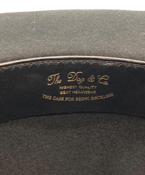 THE H.W.DOG&CO.（エイチダブリュードッグアンドコー）THE H.W.DOG&CO. (エイチダブリュードッグアンドコー) ハット ブラックの古着・服飾アイテム