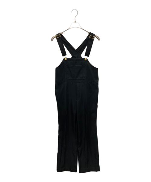 Whim Gazette（ウィムガゼット）Whim Gazette (ウィムガゼット) カルゼサロペット ブラック サイズ:FREEの古着・服飾アイテム