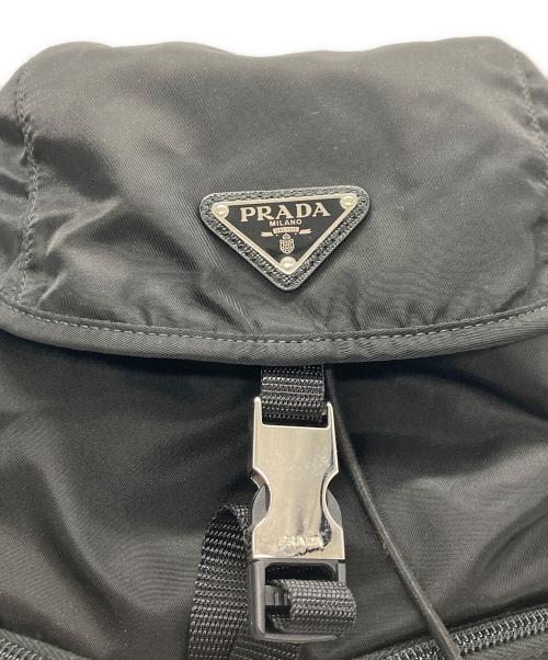 PRADA（プラダ）PRADA (プラダ) ナイロンバックパック ブラックの古着・服飾アイテム