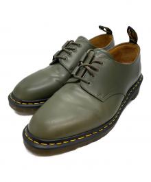 Dr.Martens×Engineered Garments（ドクターマーチン×エンジニアド ガーメンツ）の古着「コラボレザーシューズ」｜オリーブ