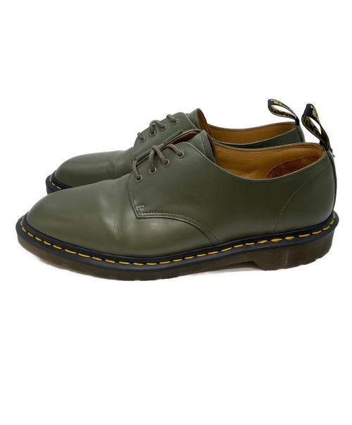 Dr.Martens（ドクターマーチン）Dr.Martens (ドクターマーチン) Engineered Garments (エンジニアド ガーメンツ) コラボレザーシューズ オリーブ サイズ:UK9.5の古着・服飾アイテム