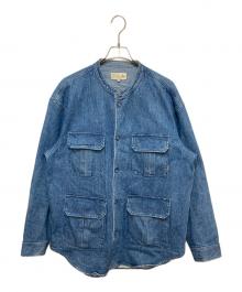The Duffer of ST.George（ザ ダファーオブセントジョージ）の古着「DENIM FATIGUE JACKET」｜インディゴ