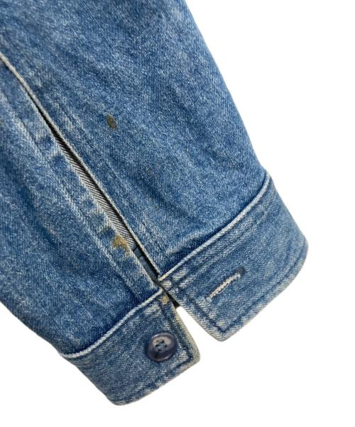 The Duffer of ST.George（ザ ダファーオブセントジョージ）The Duffer of ST.George (ザ ダファーオブセントジョージ) DENIM FATIGUE JACKET インディゴ サイズ:XLの古着・服飾アイテム