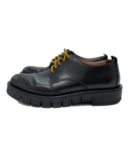 Salvatore Ferragamo（サルヴァトーレ フェラガモ）Salvatore Ferragamo (サルヴァトーレ フェラガモ) レースアップシューズ ブラック サイズ:UK7の古着・服飾アイテム