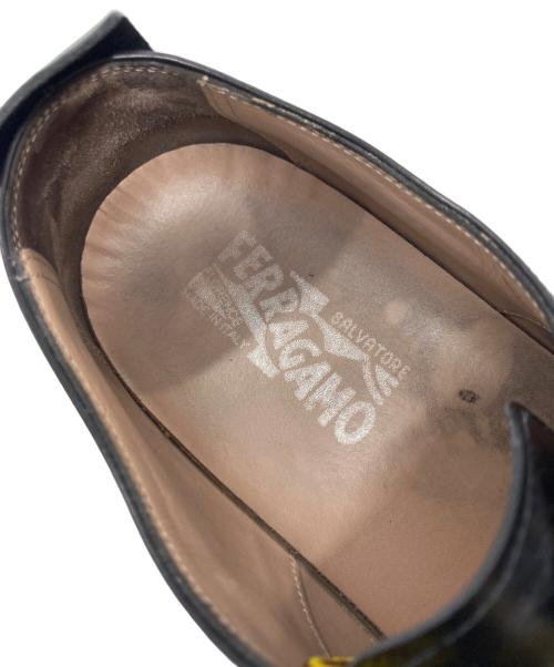 Salvatore Ferragamo（サルヴァトーレ フェラガモ）Salvatore Ferragamo (サルヴァトーレ フェラガモ) レースアップシューズ ブラック サイズ:UK7の古着・服飾アイテム