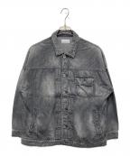 upper hightsアッパーハイツ）の古着「THE LOOSE JEAN JACKET」｜ブラック