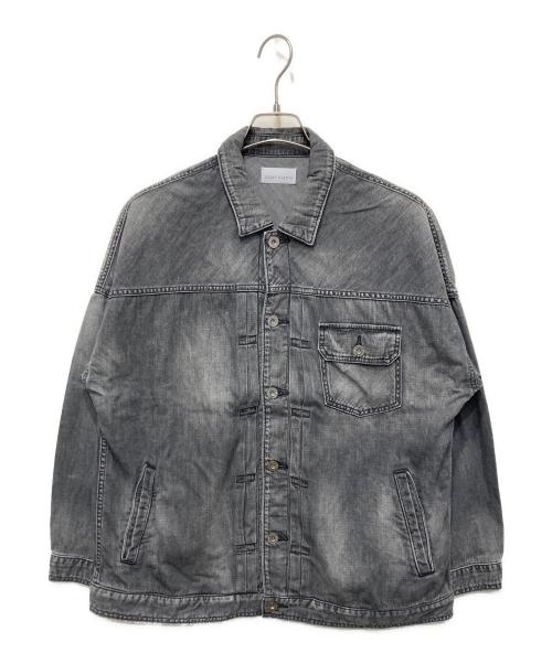 upper hights（アッパーハイツ）upper hights (アッパーハイツ) THE LOOSE JEAN JACKET ブラック サイズ:1の古着・服飾アイテム
