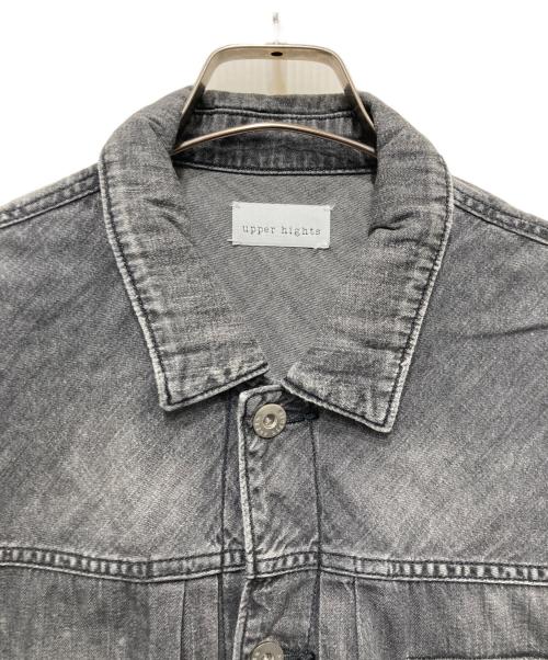 upper hights（アッパーハイツ）upper hights (アッパーハイツ) THE LOOSE JEAN JACKET ブラック サイズ:1の古着・服飾アイテム