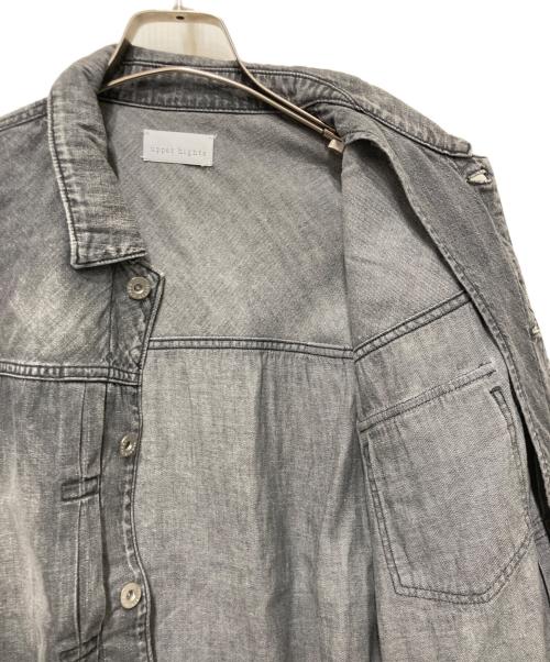upper hights（アッパーハイツ）upper hights (アッパーハイツ) THE LOOSE JEAN JACKET ブラック サイズ:1の古着・服飾アイテム