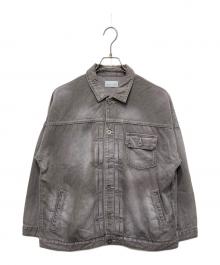 upper hights（アッパーハイツ）の古着「THE LOOSE JEAN  JACKET」｜グレー