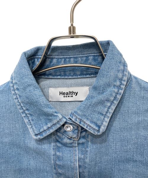 Healthy DENIM（ヘルシーデニム）Healthy denim (ヘルシーデニム) Kidney B. デニム シャツ インディゴ サイズ:FREE 未使用品の古着・服飾アイテム