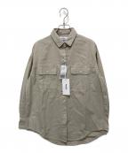 Healthy DENIMヘルシーデニム）の古着「Kidney B ポケットシャツ」｜ベージュ