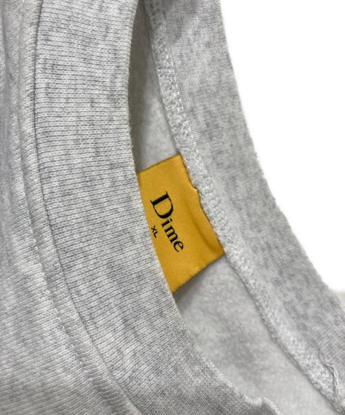 Dime（ダイム）Dime (ダイム) 刺繍スウェット グレー サイズ:XLの古着・服飾アイテム