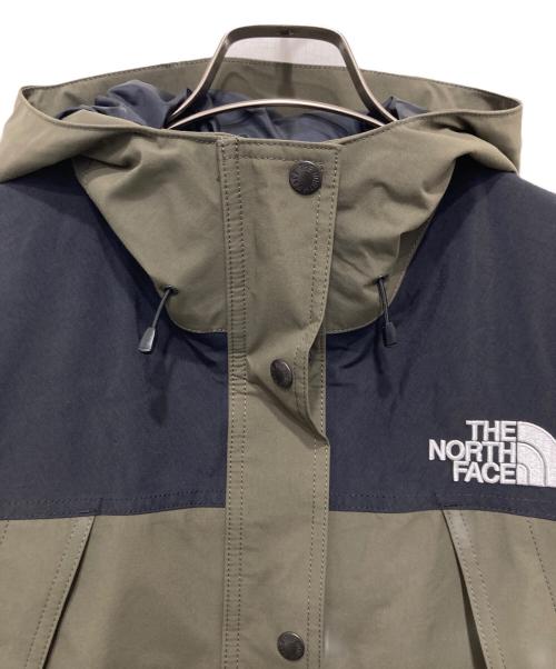 THE NORTH FACE（ザ ノース フェイス）THE NORTH FACE (ザ ノース フェイス) MOUNTAIN LIGHT COAT カーキ×ブラック サイズ:Mの古着・服飾アイテム