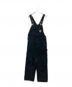 CarHarttカーハート）の古着「DUCK BIB OVERALLS」｜ブラック
