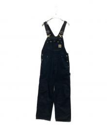 CarHartt（カーハート）の古着「DUCK BIB OVERALLS」｜ブラック