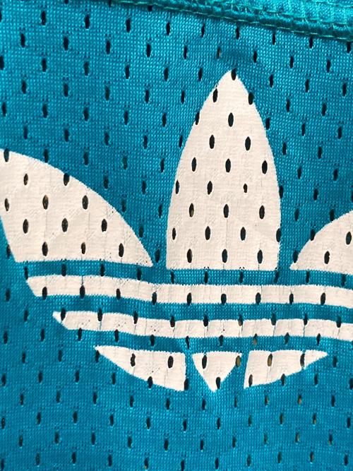 adidas（アディダス）adidas (アディダス) メッシュTシャツ ブルー サイズ:Ⅼの古着・服飾アイテム