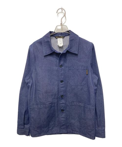 LE LABOUREUR（ル ラブルール）LE LABOUREUR (ル ラブルール) デニムカバーオール インディゴ サイズ:38の古着・服飾アイテム