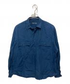 Porter Classicポータークラシック）の古着「Roll up SHIRT」｜ネイビー