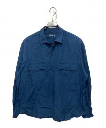 Porter Classic（ポータークラシック）の古着「Roll up SHIRT」｜ネイビー