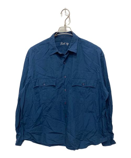 Porter Classic（ポータークラシック）Porter Classic (ポータークラシック) Roll up SHIRT ネイビー サイズ:Mの古着・服飾アイテム