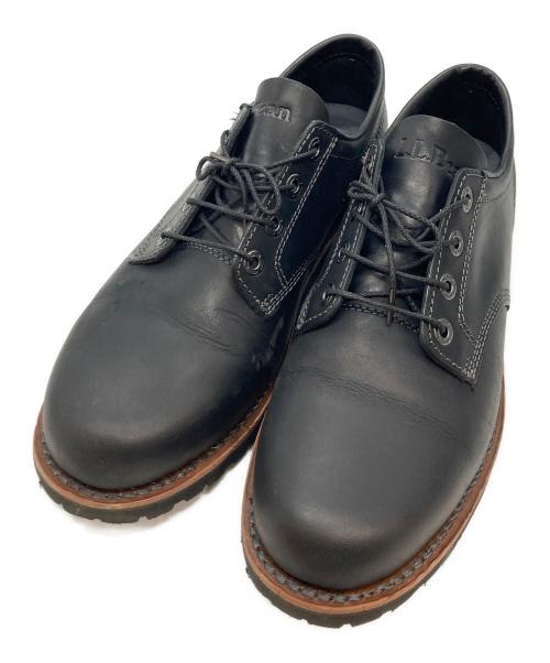 L.L.Bean（エルエルビーン）L.L.Bean (エルエルビーン) バックスポーツ プレーン・トゥ シューズ ブラック サイズ:8.5の古着・服飾アイテム
