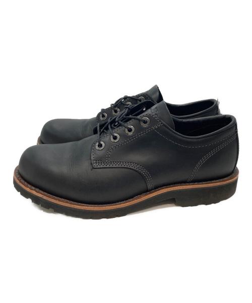 L.L.Bean（エルエルビーン）L.L.Bean (エルエルビーン) バックスポーツ プレーン・トゥ シューズ ブラック サイズ:8.5の古着・服飾アイテム