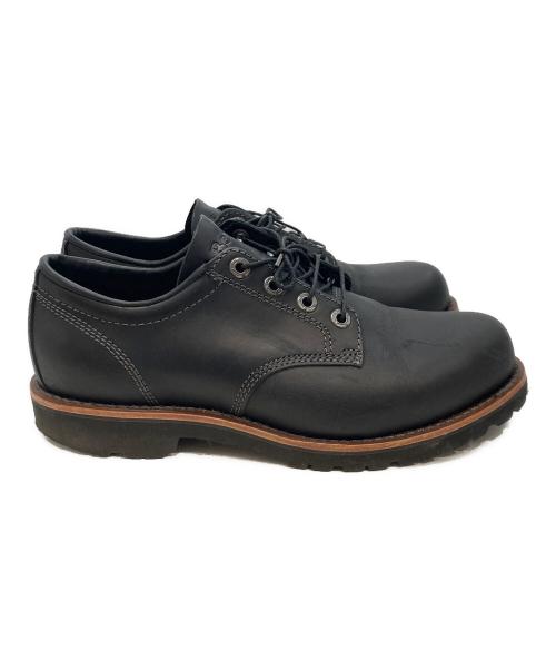 L.L.Bean（エルエルビーン）L.L.Bean (エルエルビーン) バックスポーツ プレーン・トゥ シューズ ブラック サイズ:8.5の古着・服飾アイテム