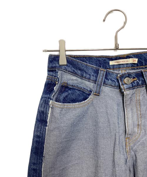 LEVI'S（リーバイス）LEVI'S (リーバイス) 94 Baggy Wide Leg　デニムパンツ インディゴ サイズ:24の古着・服飾アイテム