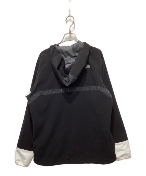 THE NORTH FACE（ザ ノース フェイス）THE NORTH FACE (ザ ノース フェイス) ストレッチ レインジャケット ホワイト×ブラック サイズ:Lの古着・服飾アイテム