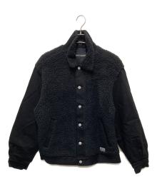 WACKO MARIA（ワコマリア）の古着「DENIM GRIZZLY JACKET/中綿ジャケット／ デニムグリズリージャケット」｜ブラック